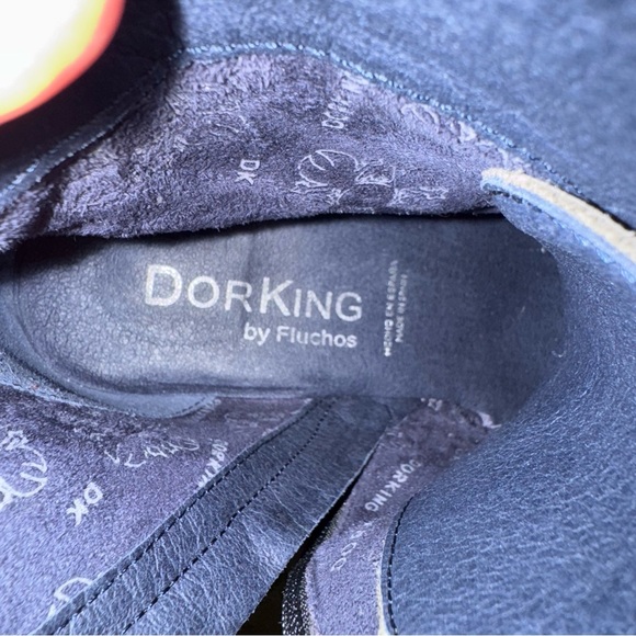 Dorking by Fluchos Brown Leather/ Suede Ankle Boots Size 41 - Picture 11 of 13